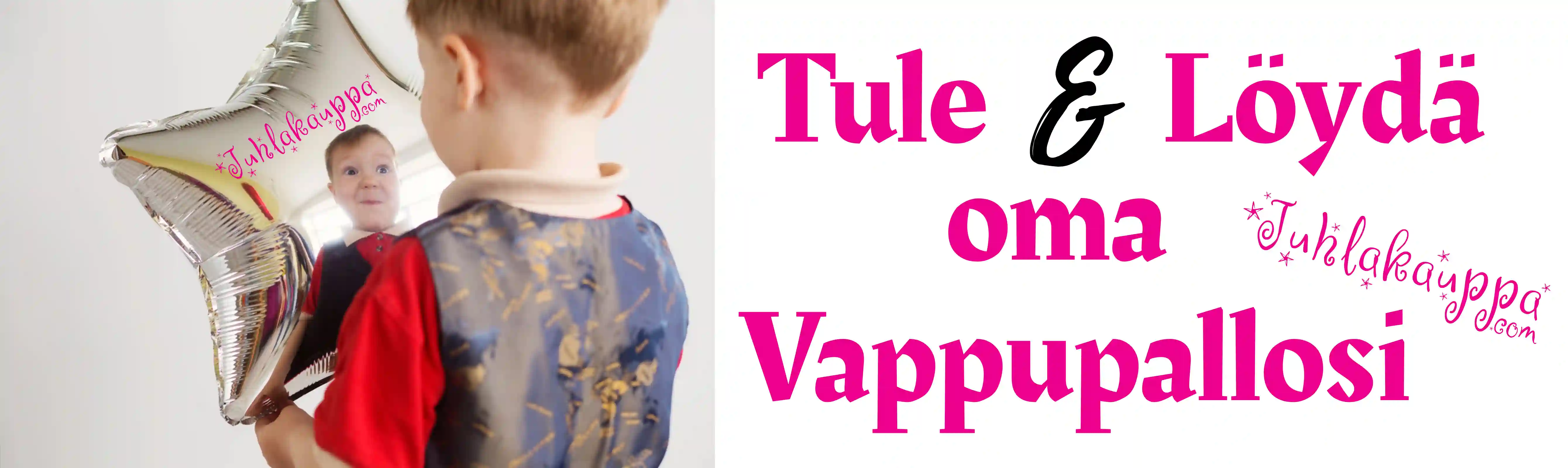 Tule ja löydä oma vappupallosi