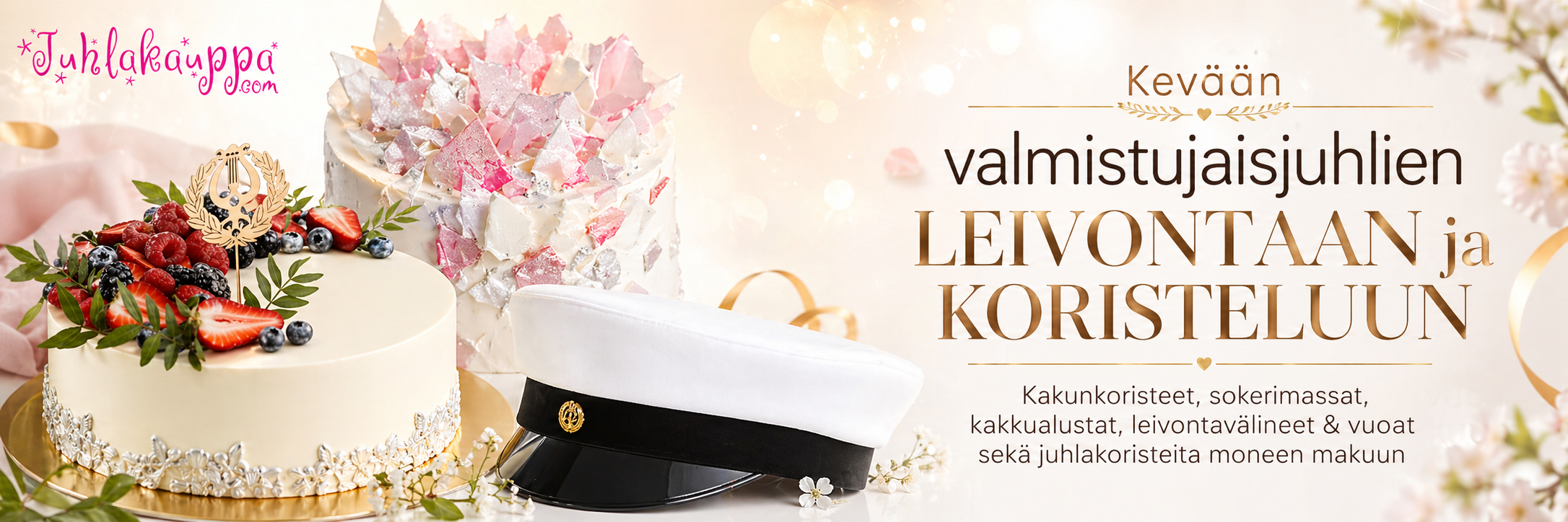Kevään valmistujaisjuhliin