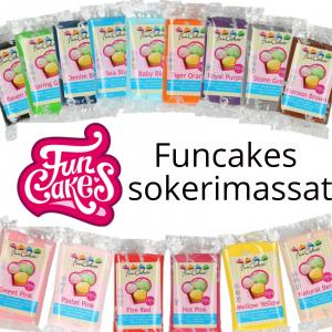 Kaulittavat kuorrutteet, 250g - Funcakes