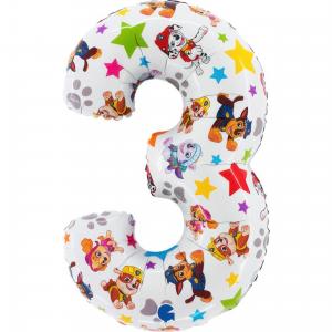 Ryhmä Hau numerofoliopallo 3, 66 cm