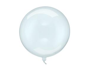 Kirkas vaaleansininen kuplapallo "bubble ball" 40 cm