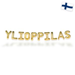 Foliopallobanneri "YLIOPPILAS" kulta