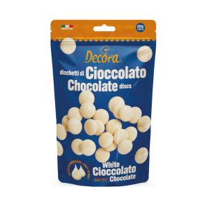 Belgialainen valkosuklaa 34 % - suklaanapit 250 g - Decora