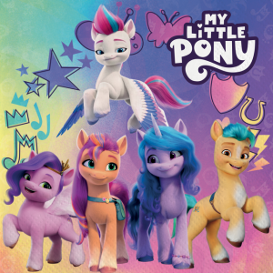My Little Pony lautasliinat 33 cm, 20 kpl