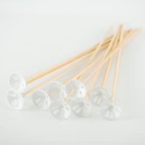 Ilmapallotikku ja kuppi bambutikku, 10 kpl