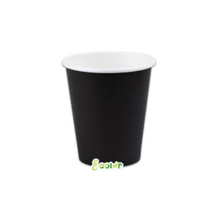 Pahvimukit musta 250 ml, 25 kpl