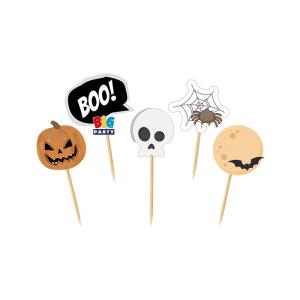 Cocktailtikut Halloween 4 x 7 cm, 25 kpl