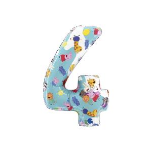 Pipsa Possu numerofoliopallo 4, 66 cm