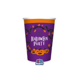 Pahvimukit Halloween Party 250 ml, 6 kpl