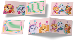 Ryhmä Hau Kaja kutsukortit, 6 kpl