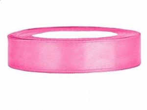 Satiininauha 12 mm pinkki, 25 m rulla