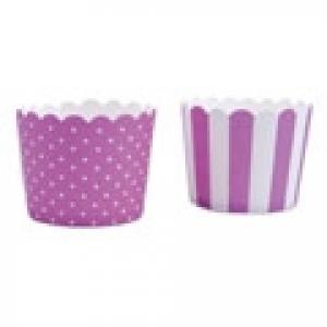 Cupcakevuoat, violetti 12 kpl