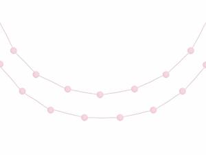 Vaaleanpunainen pom pom koristeköynnös, 2 m