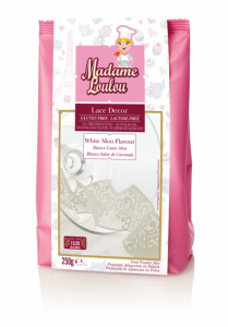 Madame Loulou sokeripitsiaine gluteeniton, valkoinen karamellin makuinen 250 g