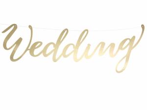 Wedding hääbanneri kulta, 45 cm