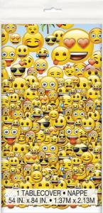 Pöytäliina Emoji, 1,37 x 2,13 m
