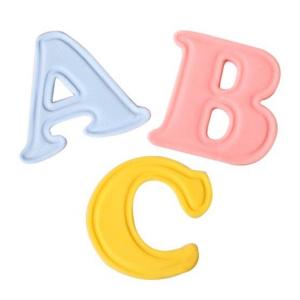 Painettava muottisetti isot kirjaimet A-Z (n.3 cm)