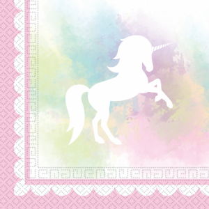 Believe in Unicorns lautasliinat, 20 kpl