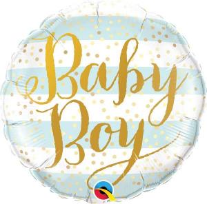 Foliopallo Baby boy vaaleansiniraidat