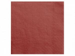Iso lautasliina punainen 40 cm, 20 kpl/pkt  