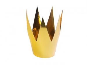 Pahvinen kultainen kruunu, 3 kpl