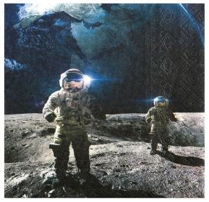 Avaruus / Astronautti lautasliinat, 20 kpl