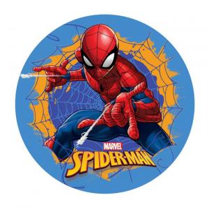 Syötävä kakkukuva Spiderman - Hämähäkkimies hämähäkinverkossa
