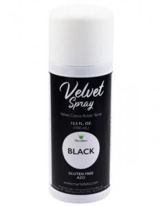 Velvet spray / suklaaspray musta, 400 ml