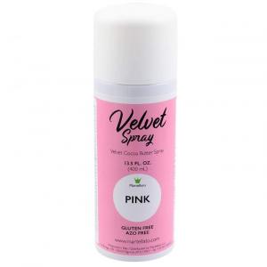 Velvet spray / suklaaspray pinkki/vaaleanpunainen, 400 ml