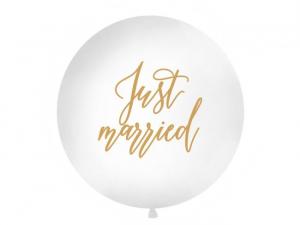 Just married jätti-ilmapallo, 1 metri