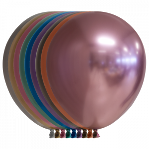 Ilmapallot peilipinta värimix 30cm, 10 kpl