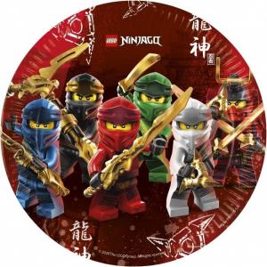 Lego Ninjago iso pahvilautanen 8 kpl