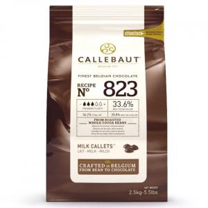 Callebaut maitosuklaa, 2,5 kg