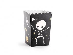 Popcorn-/Herkkuastiat Halloween BOO!, 6 kpl