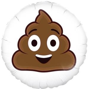 Emoji - kakka foliopallo
