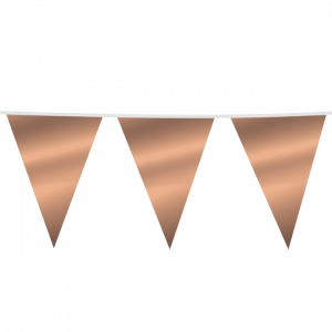Lippuviiri / banneri metallinen ruusukulta, 10 metriä