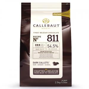Callebaut tummasuklaa, 2,5 kg