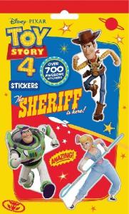Toy Story 4 tarrakirja 700 tarraa