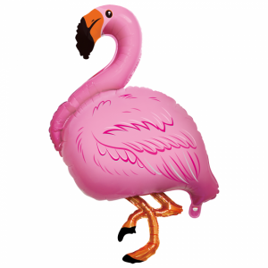 Foliopallo Flamingo 116 cm x 66 cm