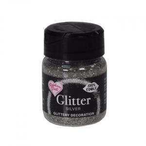 Syötävä glitteri, Silver (hopea) 40 g - Rainbow Dust