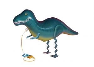 Dinosaurus kävelevä foliopallo