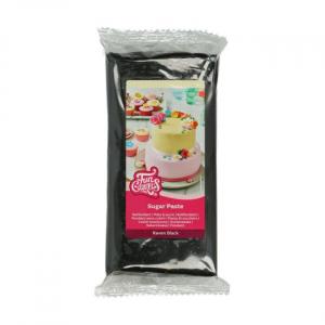 Kaulittava kuorrute musta, 1 kg - Funcakes