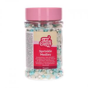 "Frozen"syötävät koristeet, 180g - Sprinkle  medley - Funcakes