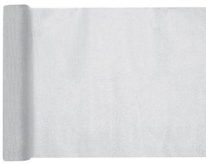 Organza kaitaliina metallinen hopea 0,28 x 5 metriä