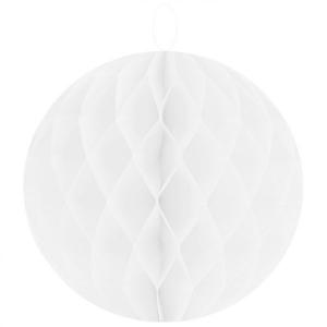 Honeycomb pyöreä valkoinen 30 cm, 1 kpl