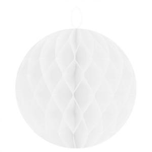 Honeycomb pyöreä valkoinen 50 cm, 1 kpl