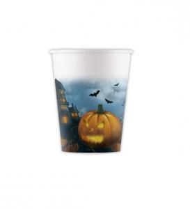 Halloween kurpitsa pahvimukit, 8 kpl
