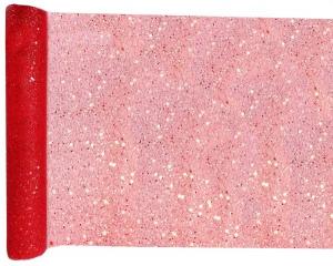 Glitter kaitaliina punainen 30 cm, 5 m