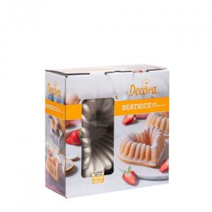 Alumiininen kahvikakkuvuoka sydän mini-Beatrice 16x16x6 cm