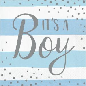Lautasliina Its a boy, 16 kpl